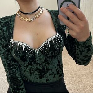 Chanel custom jewelry Chunky necklace.